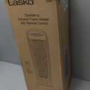 Lasko 1500W Ceramic Tower Space Heater with Remote, Thermostat, Timer & Widespread Oscillation, Portable Electric Heater for Indoor Use, Bedroom & Living Room, 751320