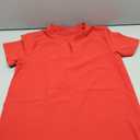 Allimy Women Summer Dressy Casual 2026 Short Sleeve Blouses and Tops Trendy Tunics Medium Red