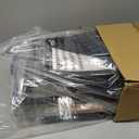 4-Tier 3D Printer Filament Storage Rack with Wheels, Rolling Spool Holder Stand Cart, Holds up to 481kg Spools, Heavy Duty Metal Filaments Organizer Shelf for Printing Studio Office Workshop (Black)