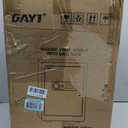 DAYI Biometric Fingerprint Safe Box, 3.0 Cubic Feet Home Safes with Fireproof Bag, Digital Touchpad Security Safe for Money Cash Documents, Dual Alarm System - DF-60 Plus