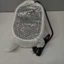 QQT Space heater,Corded Portable PTC Ceramic Space Heater for Indoor Use,Quiet Desk Heater for Office,Energy-Saving Bathroom Heater,Tipping and Overheating Protection,Dumping Shutdown,White