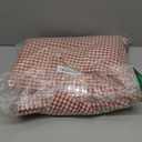 maxmill Checkered Tablecloth Stain Resistant Waterproof, Wrinkle Resistant Washable Heavy Weight Kitchen Table Cloth Gingham for Dining Room and Outdoor Use, Rectangle 60 x 120 Inch Rust White