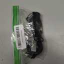 ZXZone Retractable Keychain with Interval Locking Heavy Duty Carabiner Badge Holder, Tactical ID Badge Reel with 27.5 Dyneema Fibers Retractable Cord,Key Ring 11 OZ (Black-2pcs)