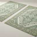 Ileading Anti Fatigue Kitchen Rugs Sets of 2 Cushioned Kitchen Mats for Floor Waterproof Kitchen Mat Set Non Slip Comfort Standing Mat for Kitchen, Office, Sink, Laundry