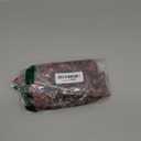 WDIRARA Women's Sheer Leopard Print Lettuce Trim Top Mock Neck Long Sleeve T Shirt Mesh Crop Tops (Large, Burgundy)