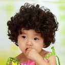 Sywwlov Brown Short Curly Wavy Wigs for Kids Child Costume Cosplay Wig Hair Adjustable Synthetic Heat Resistant (Brown)
