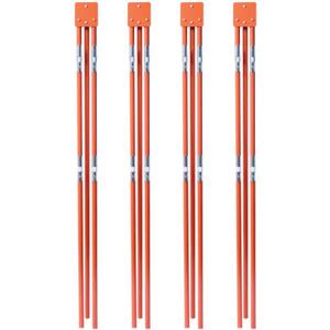 E-55 Economy Tripod Stand for Rigid & Roll-Up Signs (4 Pack)