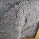 Large 9x12 Area Rug for Living Room, Soft Shag Rugs for Bedroom, Non-Slip Ultra Fluffy Rug,Modern Plush Carpet for Girls Boys Kids Room Dorm,Fuzzy Rug for Home Decor Aesthetic,Gray