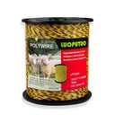 3280FT Electric Fence Polywire 6 Stainless Steel Conductors, Portable Temporary Fencing for Horses, Goats, Dogs UV Resistant, High Visibility for Livestock Containment