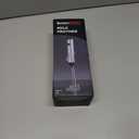 Bonsenkitchen Rechargeable Milk Frother with Stand, Handheld 3-Speed Coffee Frother, Dual Spring Whisk Electric Hand Frother Wand Drink Mixer for Matcha Lattes Cappuccino, Kitchen Gifts (Silver)