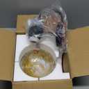 7 Motion Sensor Outdoor Lights, Outdoor Light Fixture Dusk to Dawn with E26 Base Socket, IP65 Waterproof Outside Wall Light for Barn, Balcony, Entrance, Front Door, Porch, 2210SBK(G)-1 (Black)