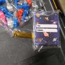 Valentines Day Gifts for Kids, 28 Pack LED Finger Lights with Space Astronaut themed Valentines Cards for Classroom, Finger Flashlights Light Up Toys for Kids Bulk Preschool Valentines Gifts