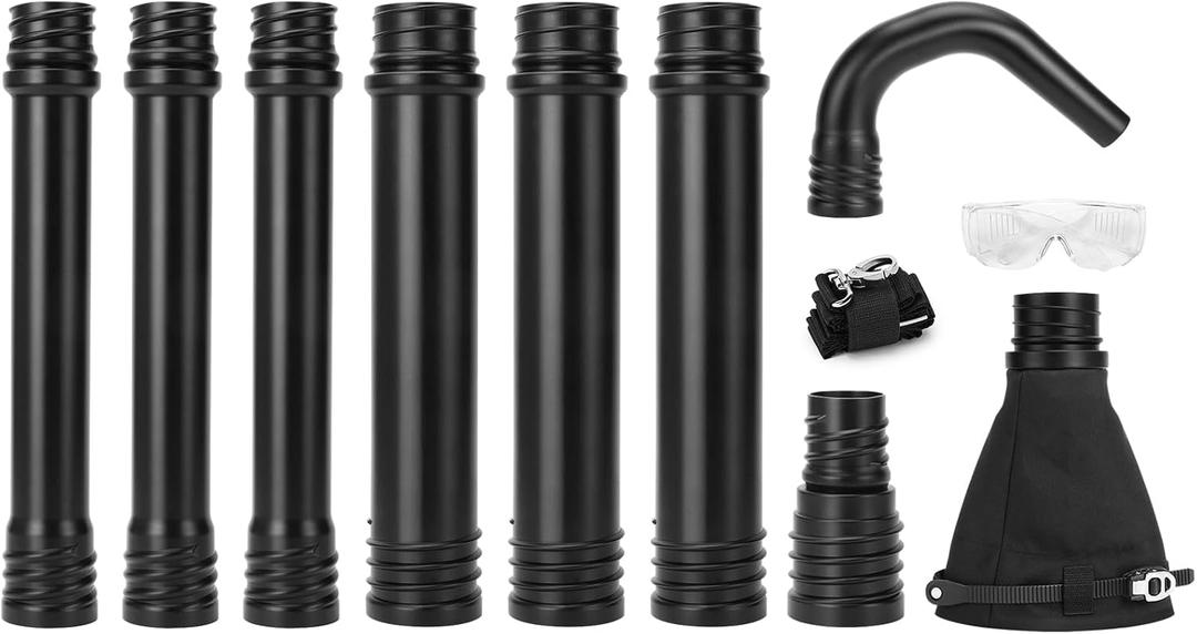 Universal Gutter Cleaning Tools for Leaf Blowers, Gutter Cleaning Kit from The Ground, Compatible with Blower Brand Black & Decker, Husqvarna, Poulan, Craftsman, Ryobi, Toro, Murray, Worx, etc Universal Gutter Cleaning Tools for Leaf Blowers, Gutter Cleaning Kit from The Ground, Compatible with Blower Brand Black & Decker, Husqvarna, Poulan, Craftsman, Ryobi, Toro, Murray, Worx, etc