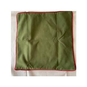 Pack of 2 Christmas Plaid Decorative Throw Pillow Covers Cushion Case for Farmhouse Home Holiday Decor Green, 18 x 18 Inches