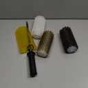 150 mm Ski Wax Kit with 3 Rotor Brushes (Brass, Horse Hair and Nylon) for Waxing with Protector Storage Bag and Handdle Ski Rotation Brush Kit Using on Electric Drill