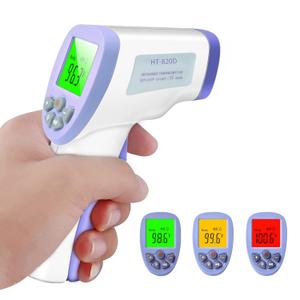 Forehead Thermometer, Adult Children Infant Non-Contact Infrared Thermometer with Fever Alarm, Silent Mode and Memory Function, for Measuring Body Temperature, Object Surface Temperature