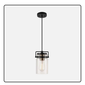Oliver 1-Light Dark Bronze Plug-In or Hardwire Pendant Lighting with 15 ft. Cord