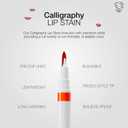 stila Calligraphy Lip Stain Long-Lasting Tint, Moisturizing, Transfer-Proof, Lightweight, Sheer Buildable Color, Fades to a Natural Wash of Colors
