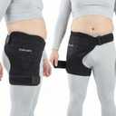 3D Hip Ice Pack Wrap After Surgery with 2-Layer Cooling Gel, Ice Pack for Hip Replacement Surgery with Evenly 45-Min Cold Therapy for Sciatica, Fracture, Cold Compress Hip Brace Physical Recovery, Universal