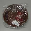 Hanging Bird Bath for Outside, VUWEZ Hanging Birdbath & Bird Feeder for Outdoors, Birds Water Wild Feeders Tray Bowl Accessories for Outdoor, Small Large Birdbaths Bowls for Garden Balcony Decoration (10" (1 pack), Chocolate)