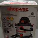 Shop-Vac 8 Gallon 6.0 Peak HP Wet/Dry Vacuum, Stainless Steel Tank, Portable Shop Vacuum with Multifunctional Attachments for Jobsite, Garage & Workshop. 5989400