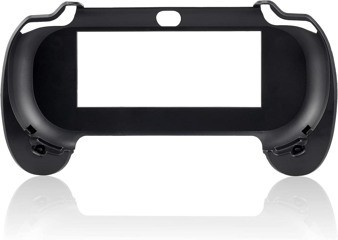 New Grips Hand Grip Compatible Durable Joypad Plastic Flexible Hand Grip Compatible with for PS Vita PSVita PlayStation Vita 1000 (PCH-1000), Black