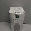 National Parks Water Bottle  64 oz Insulated Stainless Steel Bottle with 63 Hand-Drawn Park Stickers, Carrier Bag, Strap & Gift Box  BPA-Free  Ideal for Hiking, Camping & Travel (Advanced Black Park)