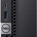Dell Optiplex 7060 Micro MFF Desktop PC Intel i7-8700T 6-Cores 2.40GHz 32GB DDR4 New 1TB M.2 NVMe SSD WiFi BT HDMI New KB & Mouse Windows 11 Pro