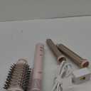 T3 Aire 360 Multi-Styler & Blowout System, Rapid Drying Hair Dryer, Ceramic Curling Attachments, Oval Brush & Drying Concentrator | Blowouts & Long-Lasting Curls (Satin Blush/Gold)
