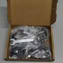 1.5/2 Inch Heavy Duty Caster Wheels,with No Brake Stem Castors,M6/M8/M10 Threaded Stem,TPE Rubber Casters with 360 Degree No Noise,for Small Mini Shopping Carts and Funiture,Set of 4(2in M6x15)