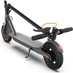 VOLPAM Electric Scooter, 350W/500W Motor, 21/28/40 Miles Long Range
19 MPH Max Speed, 8.5"/10'' Solid Tire, Lightweight EScooter with Dual Brakes & Lights, APP