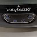 Baby Brezza Bottle Sterilizer and Dryer Advanced  33% Faster - Largest Capacity Steam Sanitizer - Universal Sterilization Machine for All Bottles + Pump Parts - HEPA Air Filter, Black