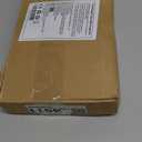 4 Step Spice Rack Organizer for Cabinet, Robust Wooden Display Riser Shelf Seasoning Organizer for Countertop Cupboard Pantry, Condiment Jar Kitchen Storage Holder Super Sturdy Stand, Rusitc Brown