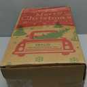 2 Pack 2.7FT Prelit Outdoor Christmas Trees,Pathway Artificial Small Xmas Tree Battery Operated with Lights,8 Modes, Outside Xmas Urn Filler Decorations with Pine Cones for Porch Yard Front Door