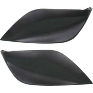 Set of 2 Front Bumper Fog Light Covers Textured Black Plastic for Nissan for Versa 2015-2018 NI1039133 NI1038133 901-54339 62256-6W80B