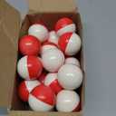 Roowest 24 Pcs Cartoon Party Favors Red and White Stress Balls 1.57 Inch Fade Resistant Foam Squeeze Balls for Stress Relief & Hand Relaxation,, Birthday Party Supplies