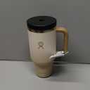 Hydro Flask 32 Oz Travel Tumbler with Handle, Lid and Straw - Insulated Stainless Steel in 32 Oz Honey Ombre