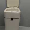 5 Gallon Automatic Trash Can, Touchless Motion Sensor Plastic Garbage Can with Lid, Self Sealing Auto Rubbish Can, Electric Garbage Cans for Kitchen, Bathroom, Bedroom, Office, Living Room