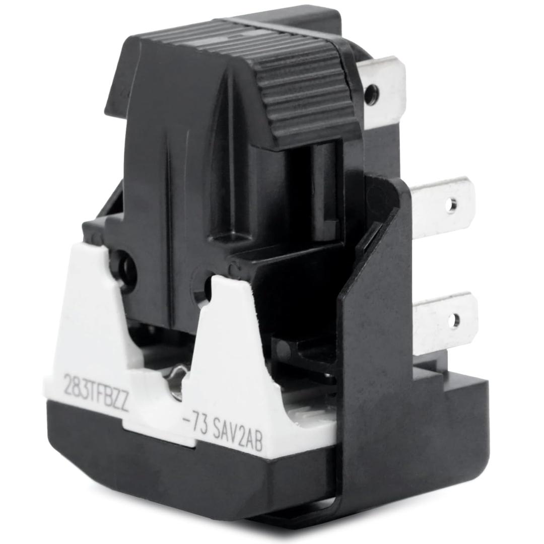 5304529507 Starting Relay and Overload Compatible with Frigidaire Refrigerator FFTR1814WB1 FFTR1814WB2 FFTR1814WW1 FFTR1820VB0 Replaces AP7033330 PS16620630