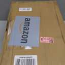 TIPGO Bathroom Trash Can with Lid, 4 Gallon / 15 Liter Small Garbage Can, Press Top Bin, Plastic Wastebasket with Pop-Up Lid for Bedroom, Living Room, Office (White, 2 Pack)