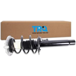 TRQ Front Strut and Spring Assembly Compatible with 2013 BMW 320i 2014-2018 328d 2012-2016 328i 2016-2017 330e 2012-2015 335i 2016-2018 340i 2013-2015 ActiveHybrid 3 RWD Rear Wheel Drive