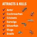 TERRO T2600 Perimeter Outdoor Ant Bait Plus - Attracts and Kills Carpenter Ants, Roaches, Crickets, Earwigs, Silverfish, Slugs and Snails - 2 Pack, 4Lbs