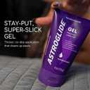 3 x Astroglide Water Based Lube (4oz), Ultra Gentle Gel Personal Lubricant for Vaginal and Anal Sex, Stays Put with No Drip for Men, Women and Couples, Safe for Toys