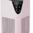 Air Purifiers for Home Large Room up to 1750 Sq Ft, H13 True HEPA Filter Air Purifiers for Bedroom, 25dB Quiet for Home,Bedroom,Office (Pink)