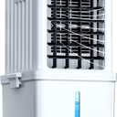 Portable Air Conditioners, Swamp Cooler Portable AC Unit for Home Use, Windowless Evaporative Air Cooler with 2.6 Ga Removable Water Tank, Fast Cooling Portable AC for Room, Bedroom, Office