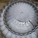 Ceiling Lights Semi Flush Mount Ceiling Light White Glass Chandeliers Black Base Modern Lighting Light Fixture Suitable for Hallway Living Room Kitchen Bedroom (Bulb Not Included)