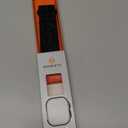 Bandletic Compatible with Apple Watch Ultra Band Men Women, Wide Tactical Military Nylon Rugged Soft Sport Loop for iWatch, Size: 49mm/46mm/45mm/44mm/42mm(3/2/1) L