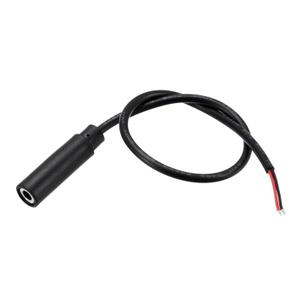 MECCANIXITY 3.5mm Female Jack to Bare Wire Open End TS 2 Pole Mono 1/8" Connector Audio Cable 0.25m, Pack of 2