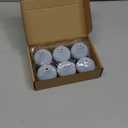 Whiskey Ice Ball Mold - 1.8 Inch Silicone Maker With Individual Lid for Easy Fill and Release - 6 Round Sphere Molds for Cocktails and Bourbon