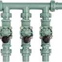 Orbit 3 Pack Irrigation Valve Manifold System - Three Valves